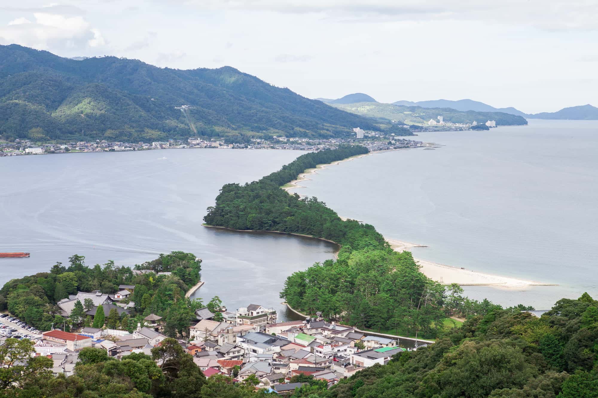 ビューランドから見た天橋立